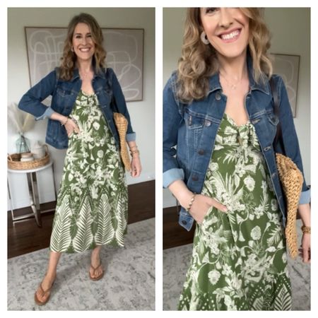 This Walmart dress is giving Anthropologie vibes! Under $30, women’s and women’s plus sizing. I’m wearing small. Dress up or down. Perfect vacation dress too as it doesn’t wrinkle easily. 

#LTKstyletip #LTKfindsunder100 #LTKfindsunder50