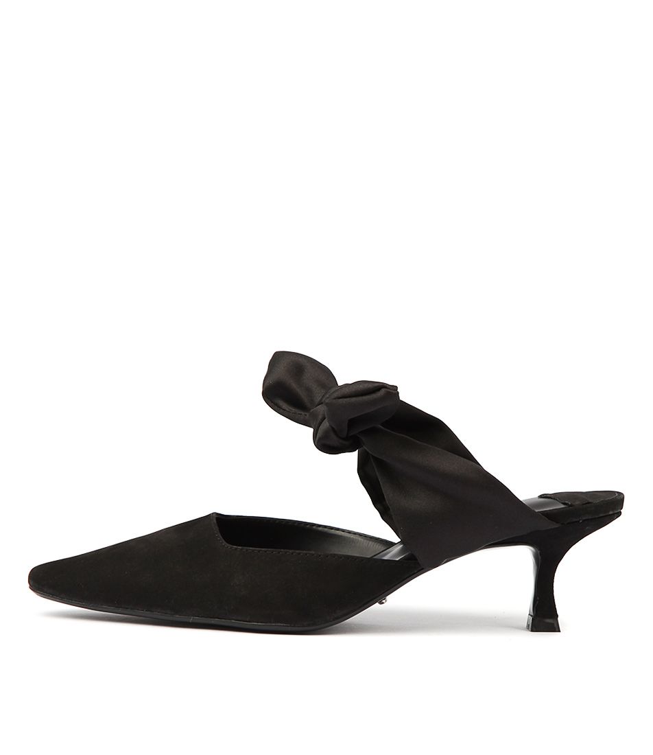 Tony Bianco Bakari Black Phoenix Shoes Womens Shoes Dress Heeled Shoes | Styletread (AU)