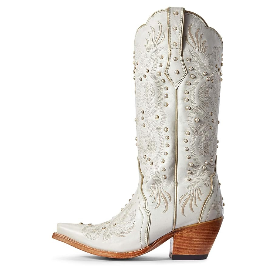 ARIAT Women's WMS Pearl Wht Fashion Boot | Amazon (US)