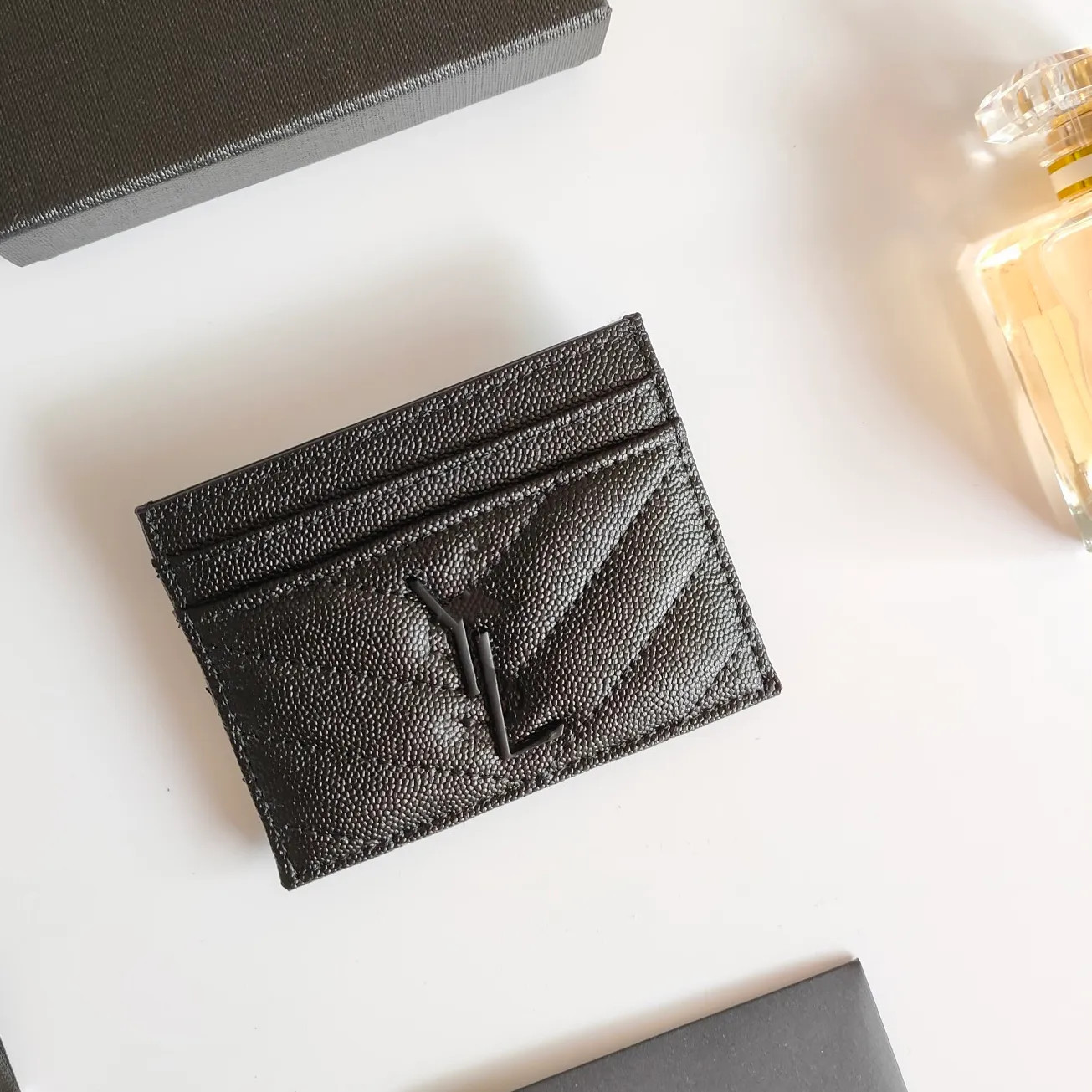 Designer Wallet Cardholder Card Case High Quality Genuine Leather Gold or Silver Letter Sheepskin... | DHGate