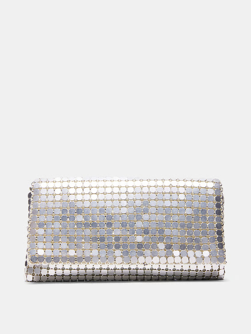 Buy Brigit Sequin Bag, Silver - Order Bags online - PINK US | Victoria's Secret (US / CA )