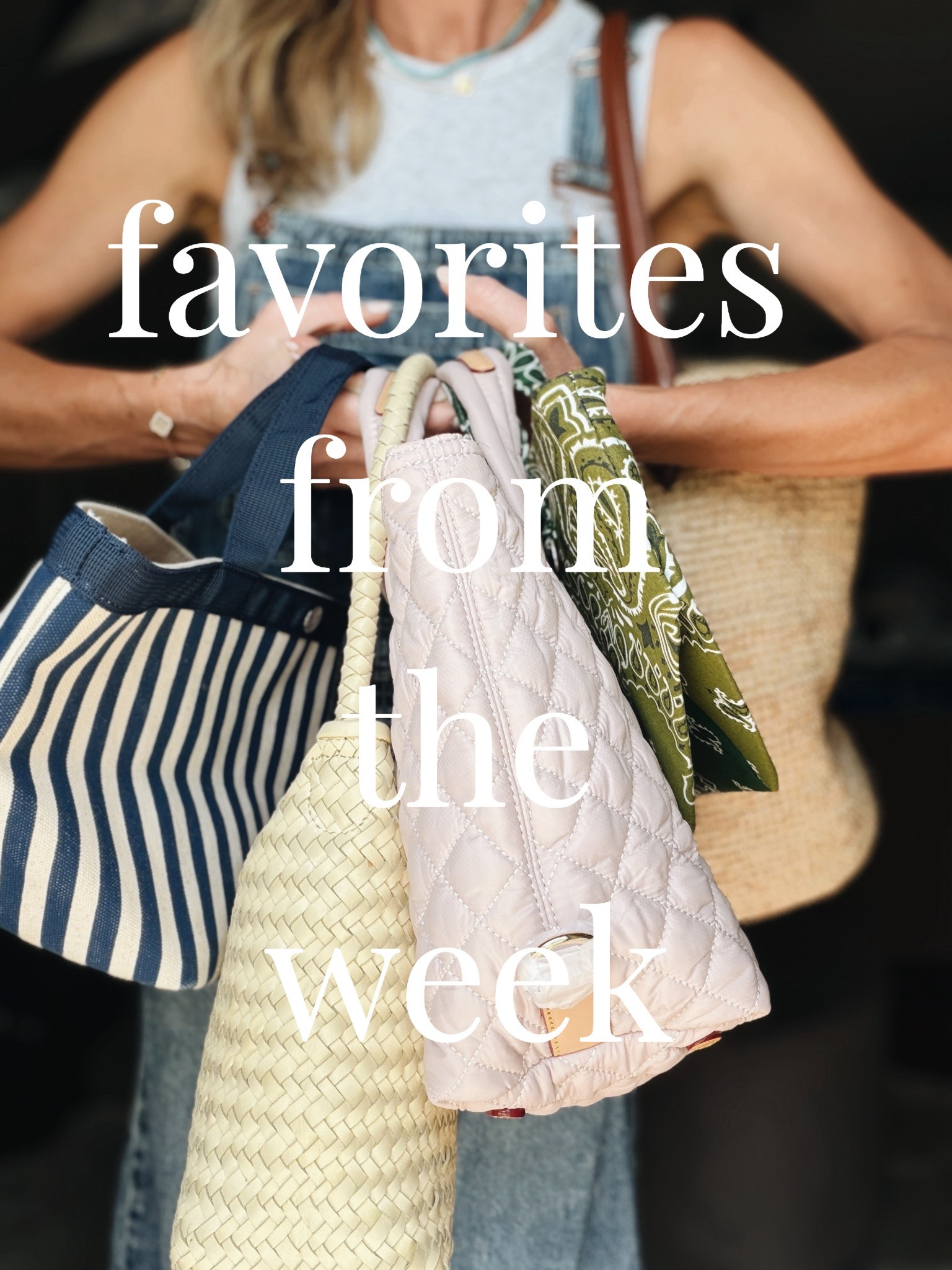 From $200ish mom refresh bags , to perfect everyday jeans, to dresses, to swim …… there is something for everyone here! 

Xoxox

Size XS farm Rio
Large baublebar bag
Small Jcrew swim
Small target 
0 Zara jeans ; size down one 
2 / XS Tuckernuck dress
Small Amazon jacket 
XS Jcrew dress 
True to size larroude 