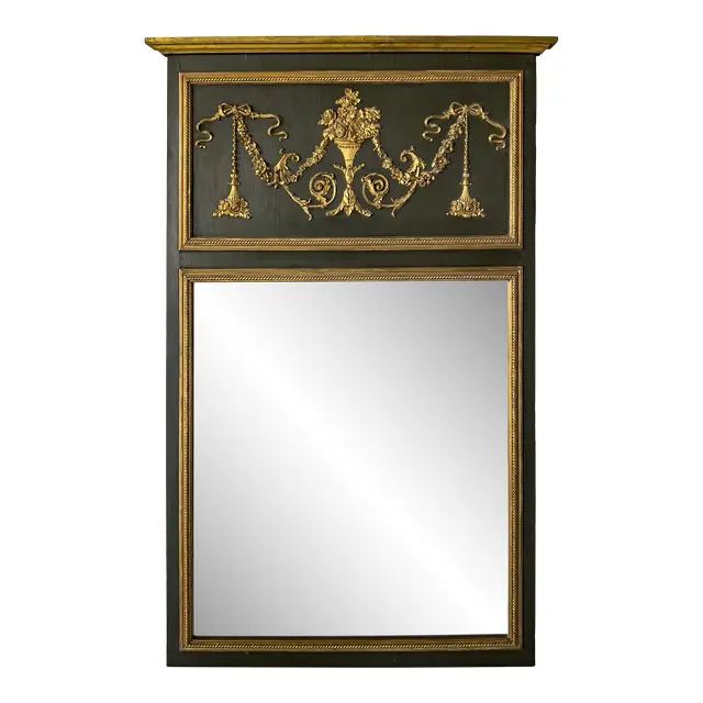 Empire Style Trumeau Mirror | Chairish