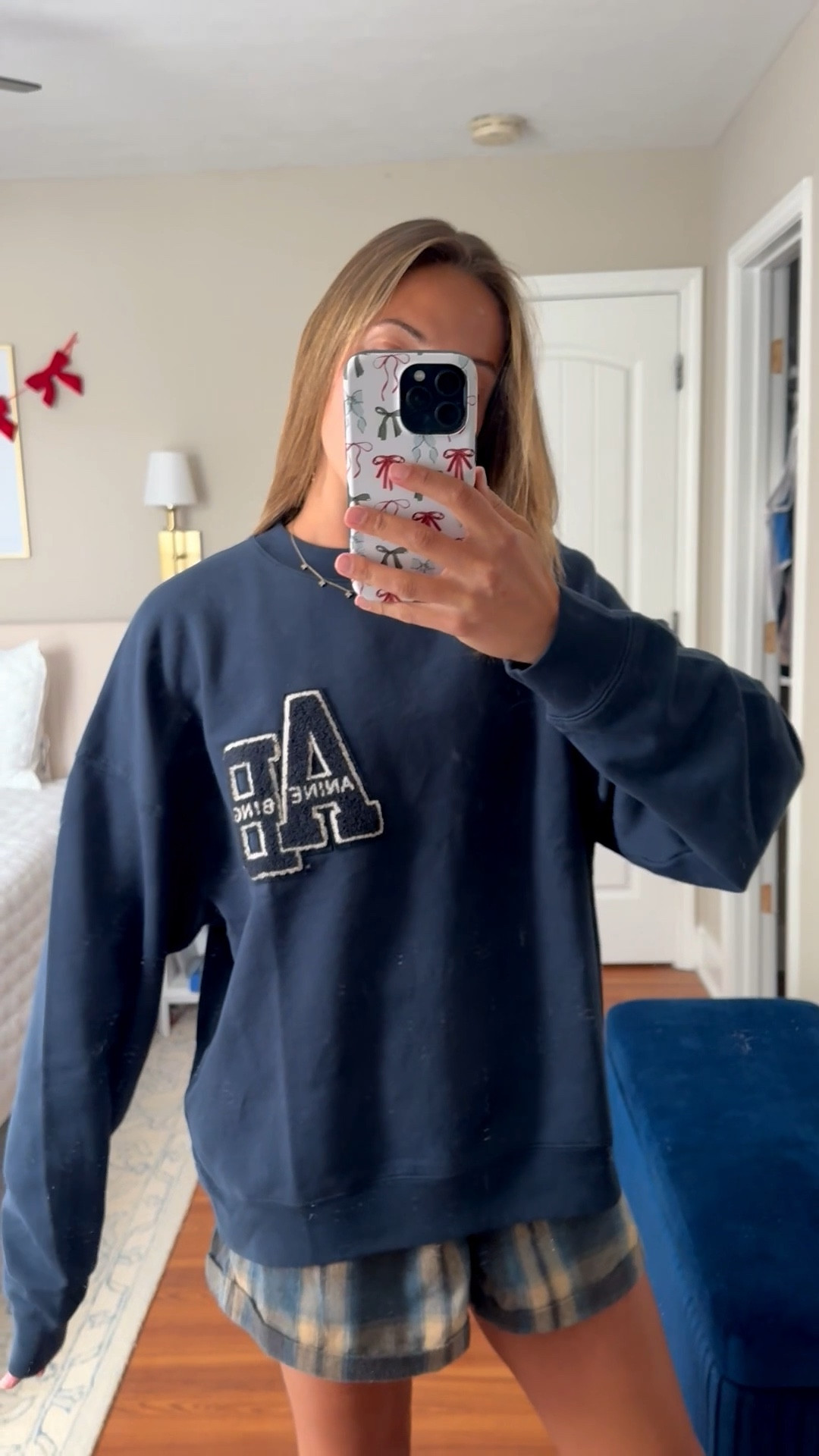 Shop the Anine Bing sale and get this sweatshirt for $150! I always wear a small and I’m obsessed🤩 

#LTKdayinmylife #LTKSaleAlert #LTKGiftGuide