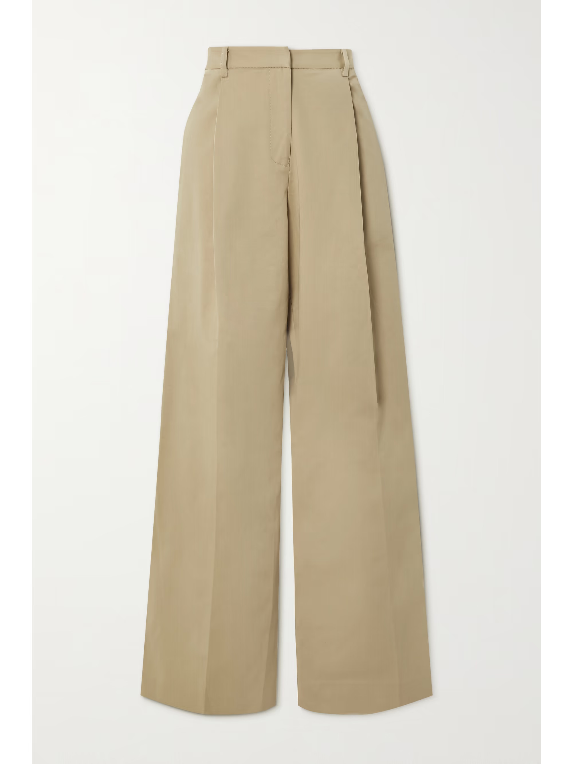Sand + NET SUSTAIN organic cotton-blend twill wide-leg pants | MATTEAU | NET-A-PORTER | NET-A-PORTER (UK & EU)