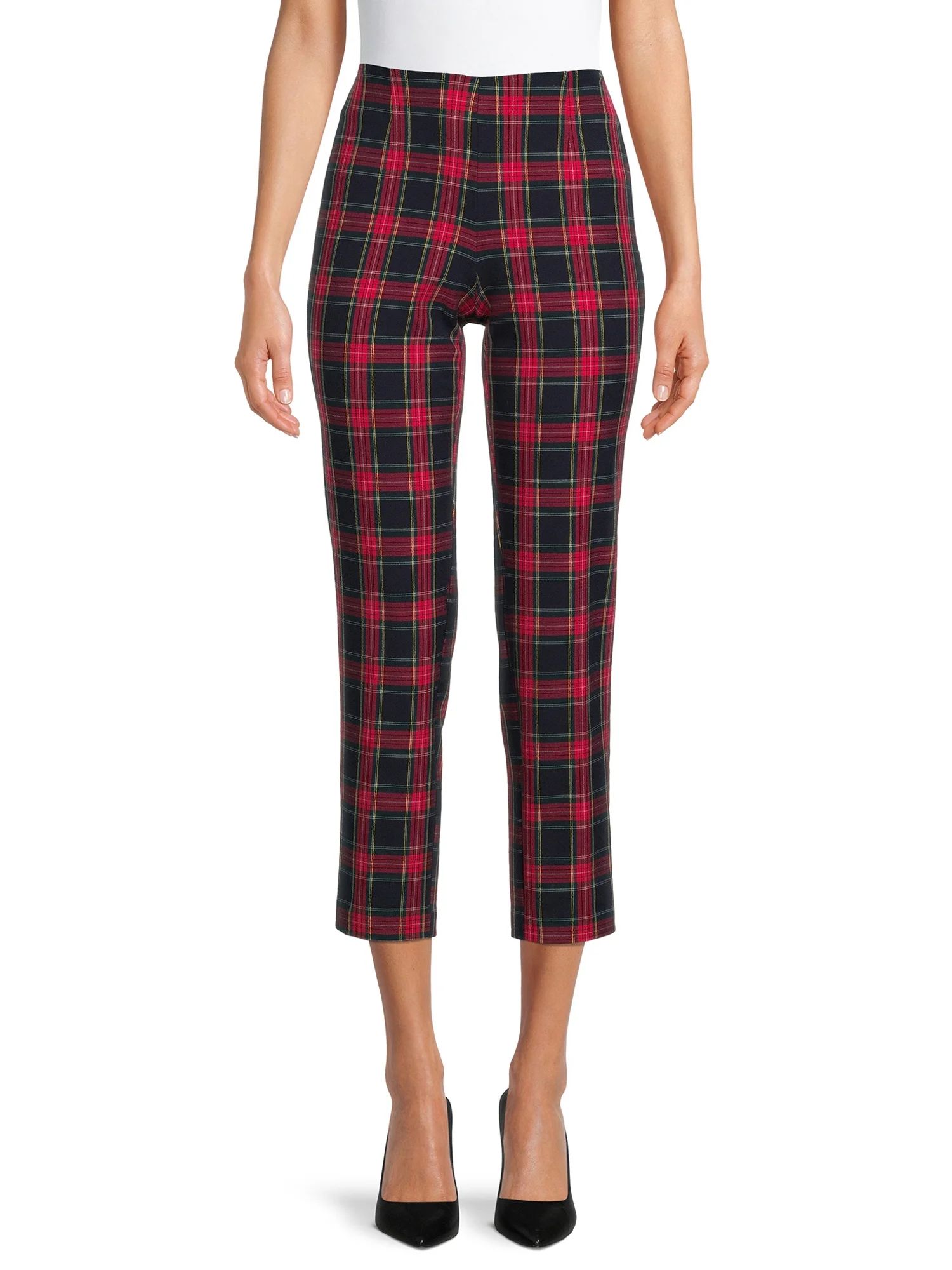 Time and Tru Women's Slim Dress Pants - Walmart.com | Walmart (US)