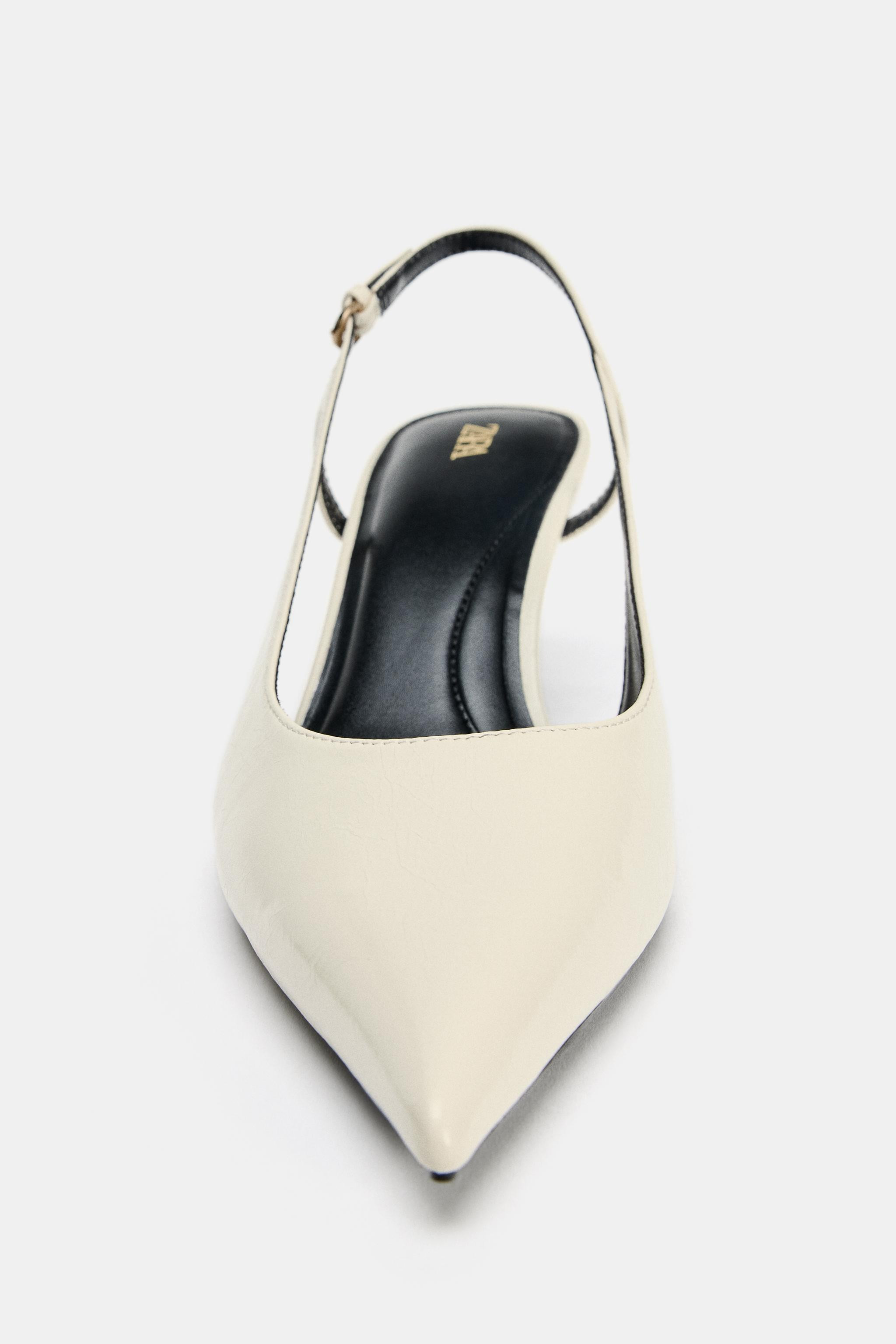 SLINGBACK HIGH-HEEL SHOES | Zara UK