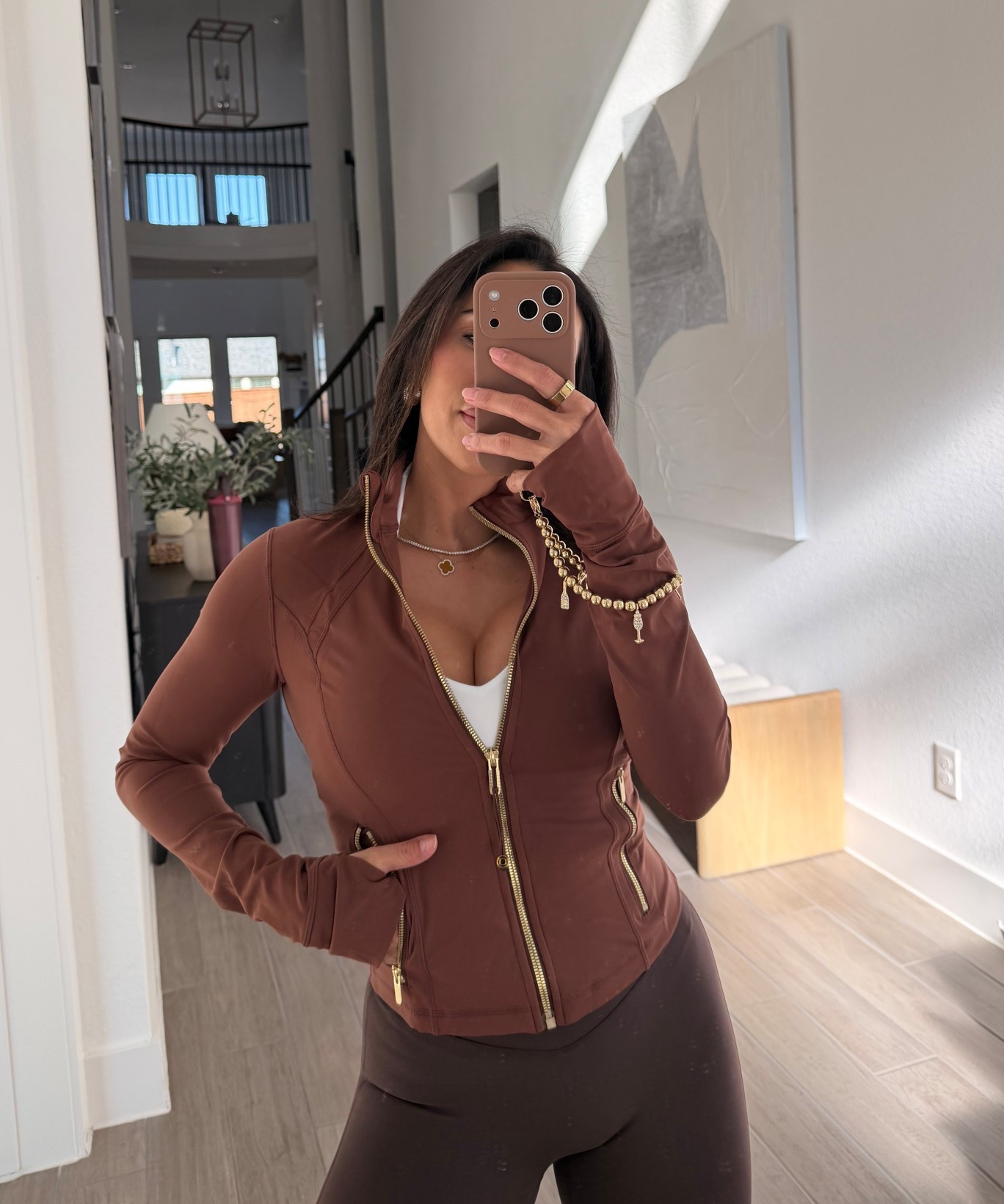 Designer look alike athletic zip up 🙌🏽 size small #amazonfashion 

Athletic wear, petite, workout clothes, Amazon finds 

#LTKselfcare #LTKFindsUnder50 #LTKPetite