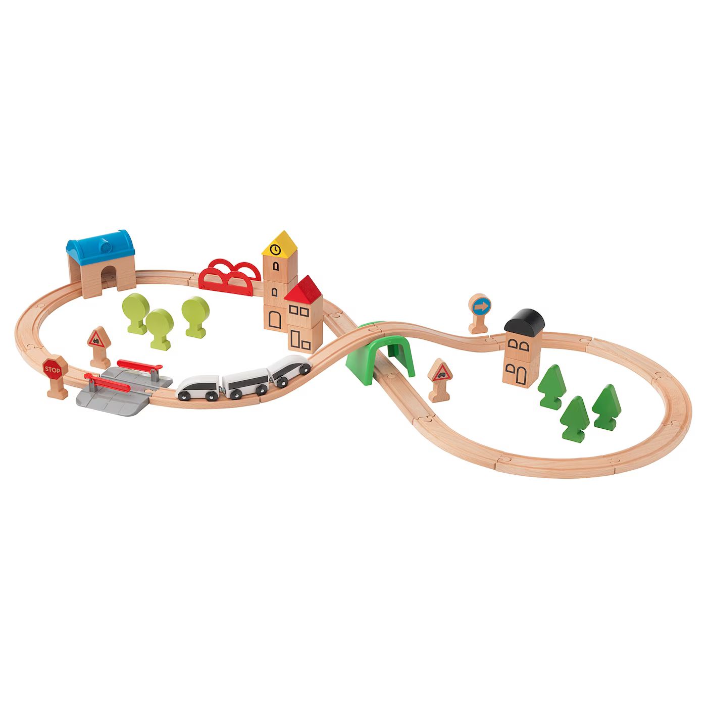 LILLABO Eisenbahn-Set mit Schienen, 45-tlg. - IKEA Deutschland | IKEA (DE)