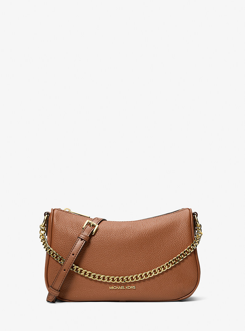 Carmela Medium Pebbled Leather Convertible Crossbody Bag | Michael Kors US