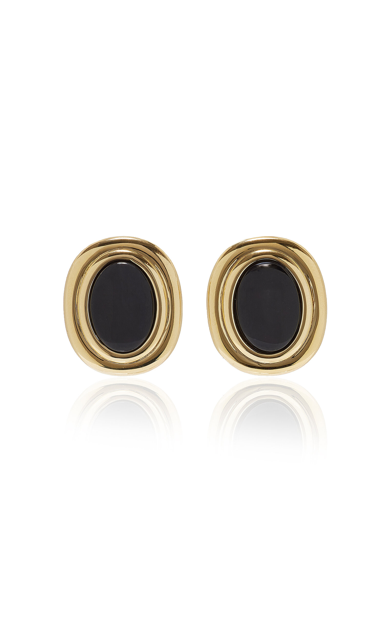 Exclusive Coco Gold Vermeil Onyx Earrings | Moda Operandi (Global)
