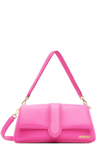 Jacquemus - Pink Le Chouchou 'Le Bambimou' Bag | SSENSE