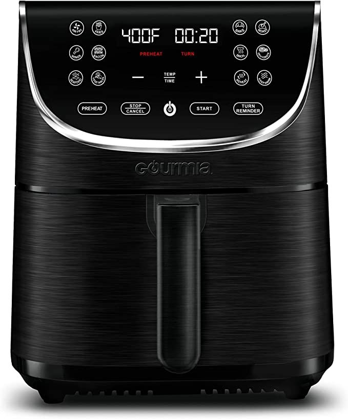 Gourmia FRY FORCE 360° Digital 7 Qt. Air Fryer with 12 One-Touch Cooking Presets | Amazon (US)