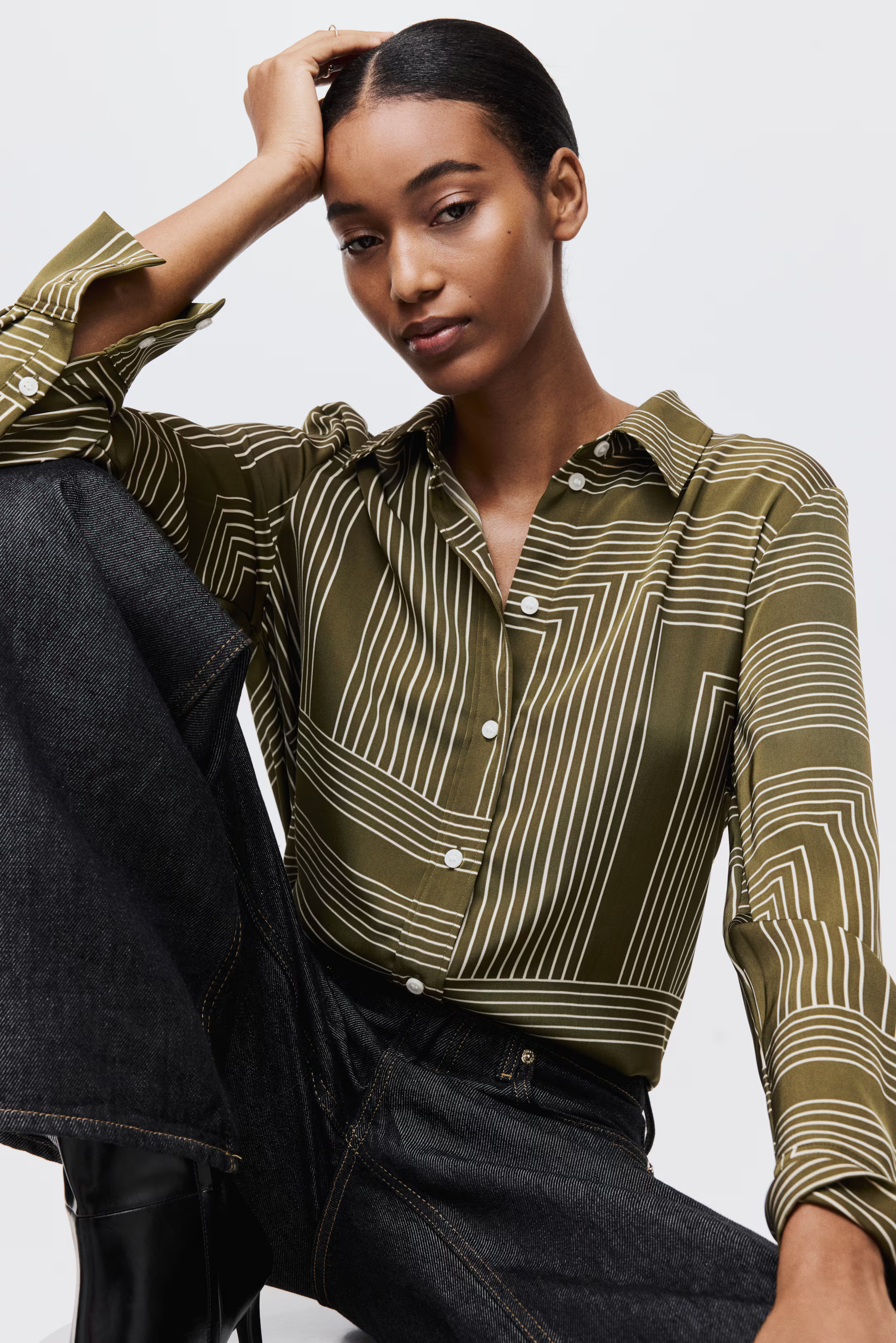 Overhemdblouse | H&M (DE, AT, CH, NL, FI)