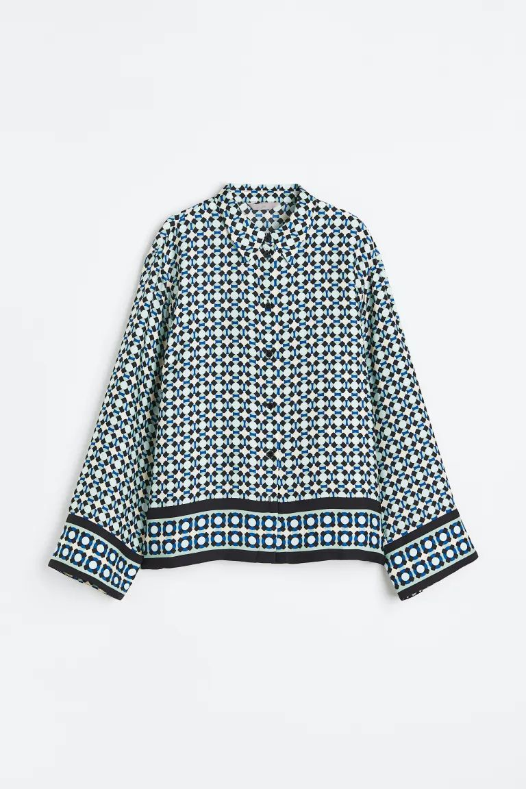 Patterned shirt | H&M (UK, MY, IN, SG, PH, TW, HK)