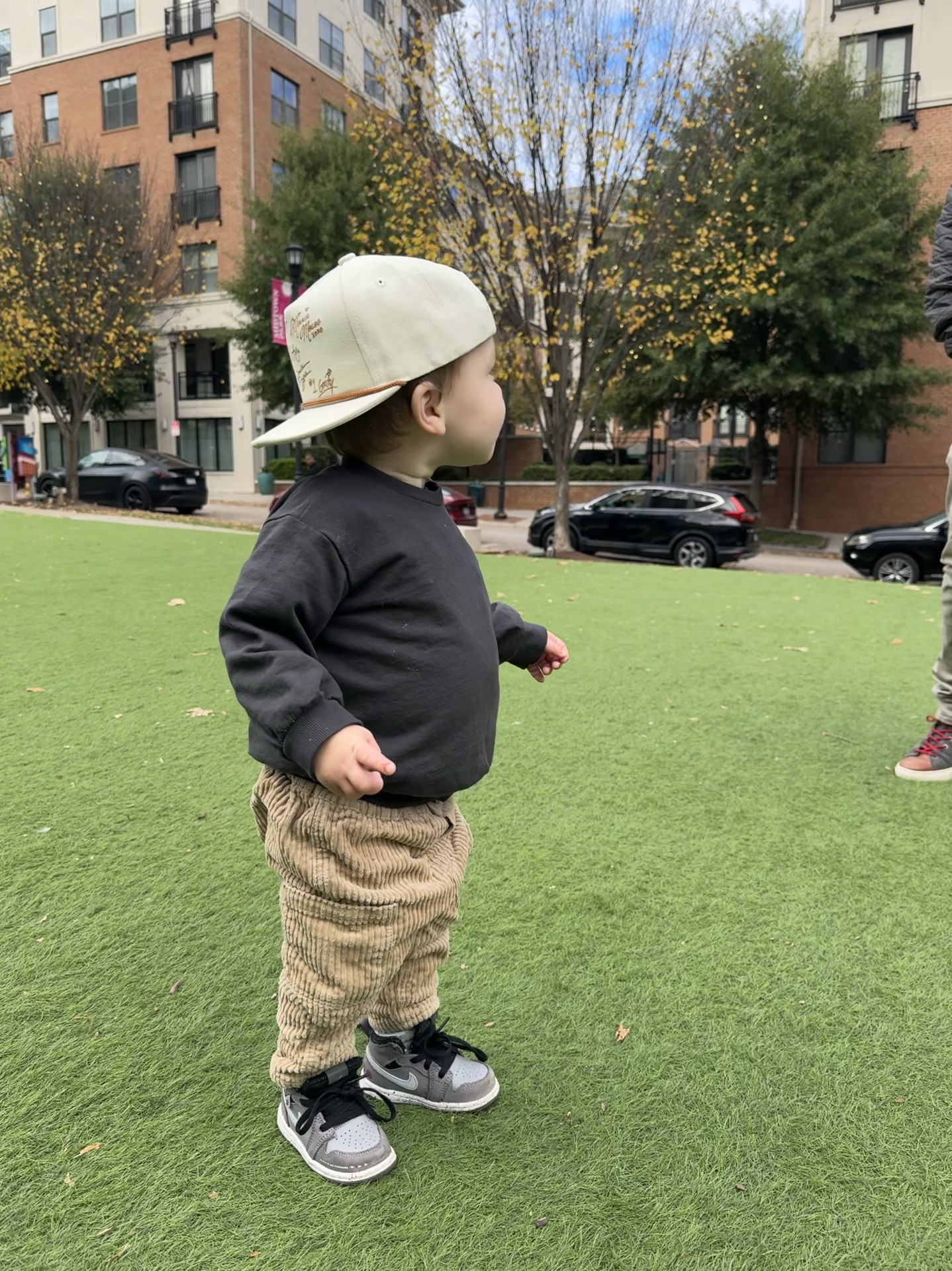 Toddlers in neutrals! This outfit was so cute to run around in. The corduroy pants are so cozy and we bought this lightweight H&M sweatshirt duo in every color available! Hat is from an insta account called the magic box (can’t link) and has Disney signatures on it!!! 😍

#LTKSaleAlert #LTKKids #LTKFamily