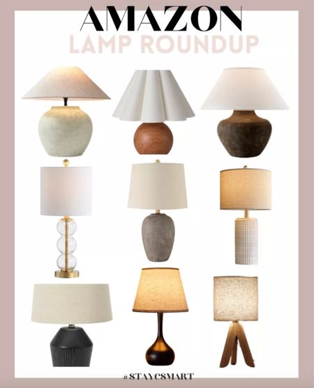 Amazon lamp roundup - Amazon lamps - Amazon home - home finds - lamps - home lighting - lighting decor - table lamps

#LTKHome