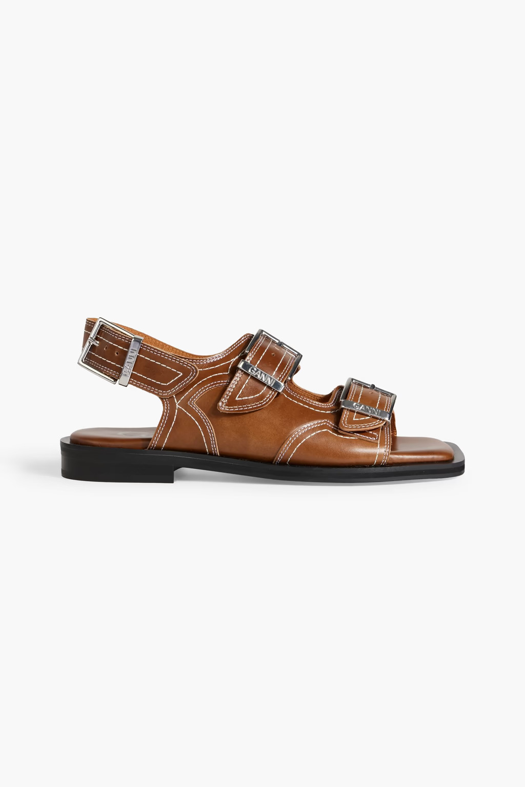 Leather slingback sandals | The Outnet (US and CA)