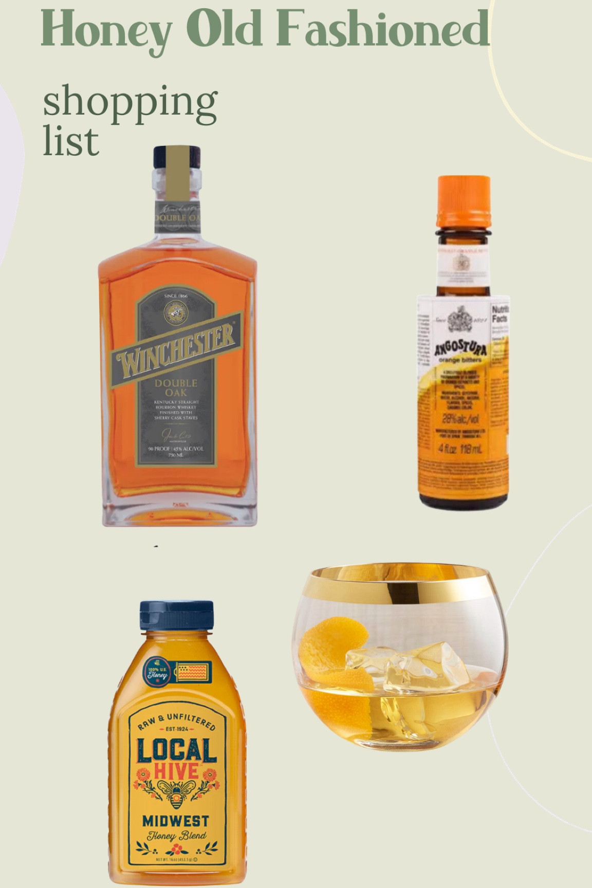 I’m excited for autumn! I’ll even get to visit the northeast this fall for a family wedding, so I’m extra excited, because even though I haven’t lived in the northeast for over a decade I’m always the most home sick so I’ve in October! This is a honey old fashioned which i made to complement the Midwest honey varietal of local hive who do I amazing things for pollinators!

2 oz bourbon

.25 oz honey syrup

3 dashes angostura bitters

Orange rind

Enjoy!

#cocktails #autumnrecipes #fallvibes #mixology #seasonaldrinks #honeycocktail #craftcocktails #drinkstagram #cocktailrecipe #seasonalcocktail #cheers #cocktailtime

#LTKSeasonal #LTKHoliday