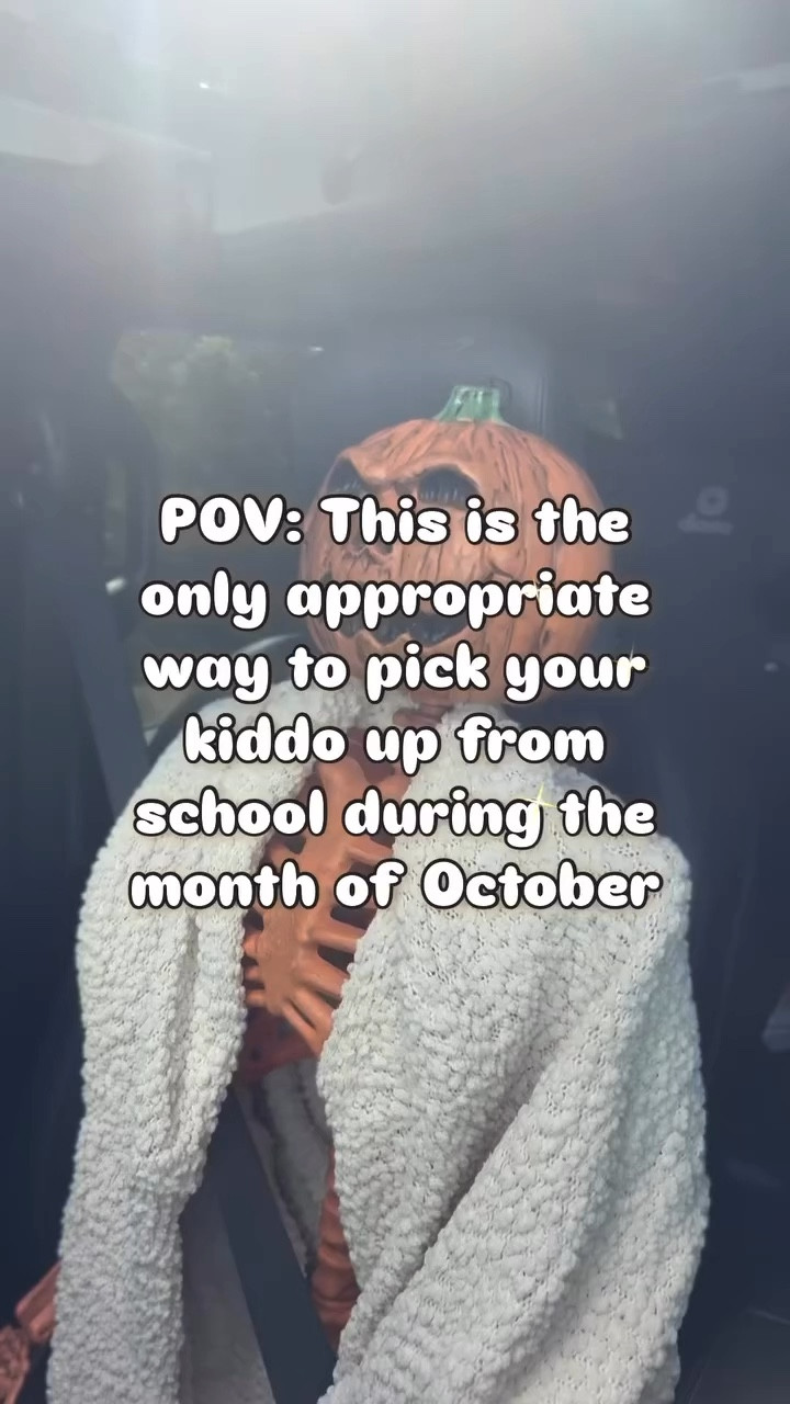 There is simply no other way 🎃

#LTKHalloween #LTKSeasonal #LTKFamily