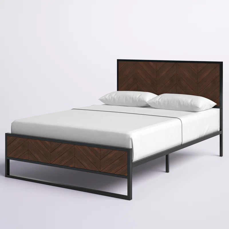 Proto Classical Metal Frame Platform Bed | Wayfair North America