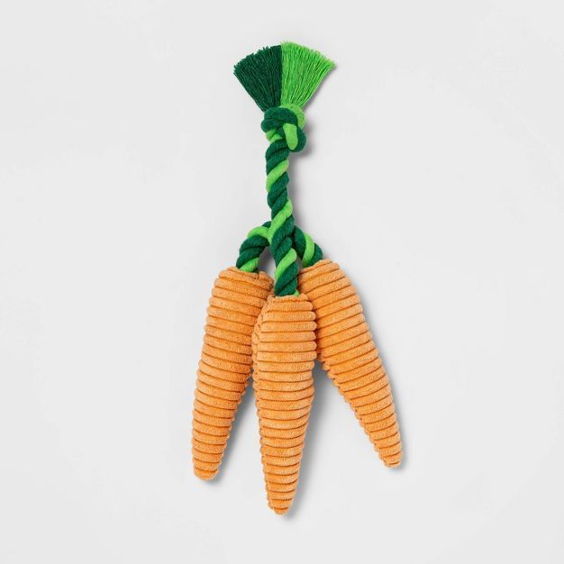 Carrot Plush Dog Toy - Boots & Barkley™ | Target