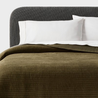 Ruched Velvet Quilt - Threshold™ | Target