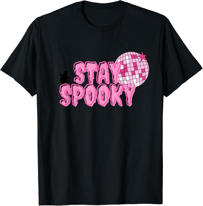 Fall Graphic Tees - Spooky Disco Party - @alliephunter T-Shirt | Amazon (US)