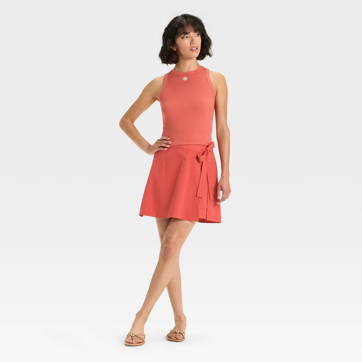 Women's Tie Mini A-Line Skirt - A New Day™ | Target