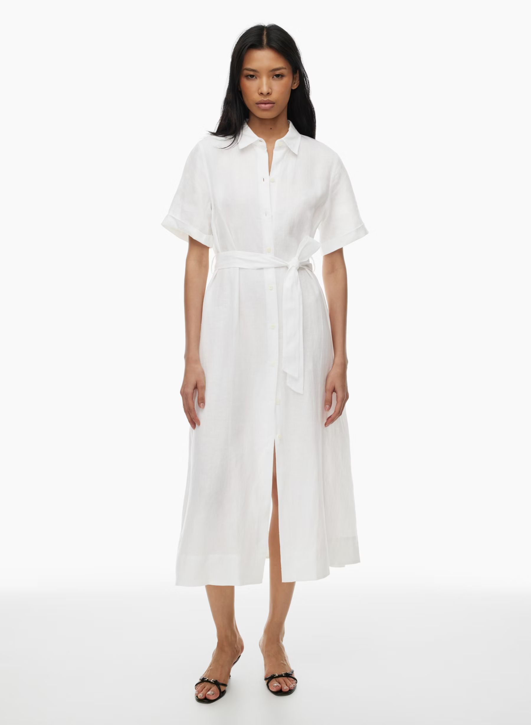 ELETA LINEN MAXI DRESS | Aritzia