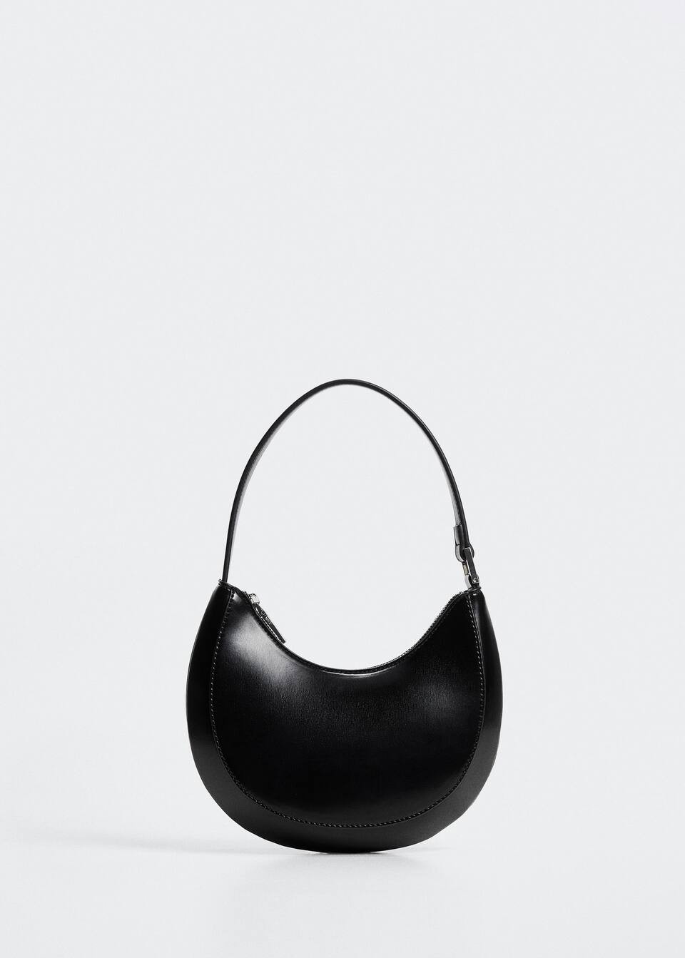 Oval short handle bag | MANGO (UK)