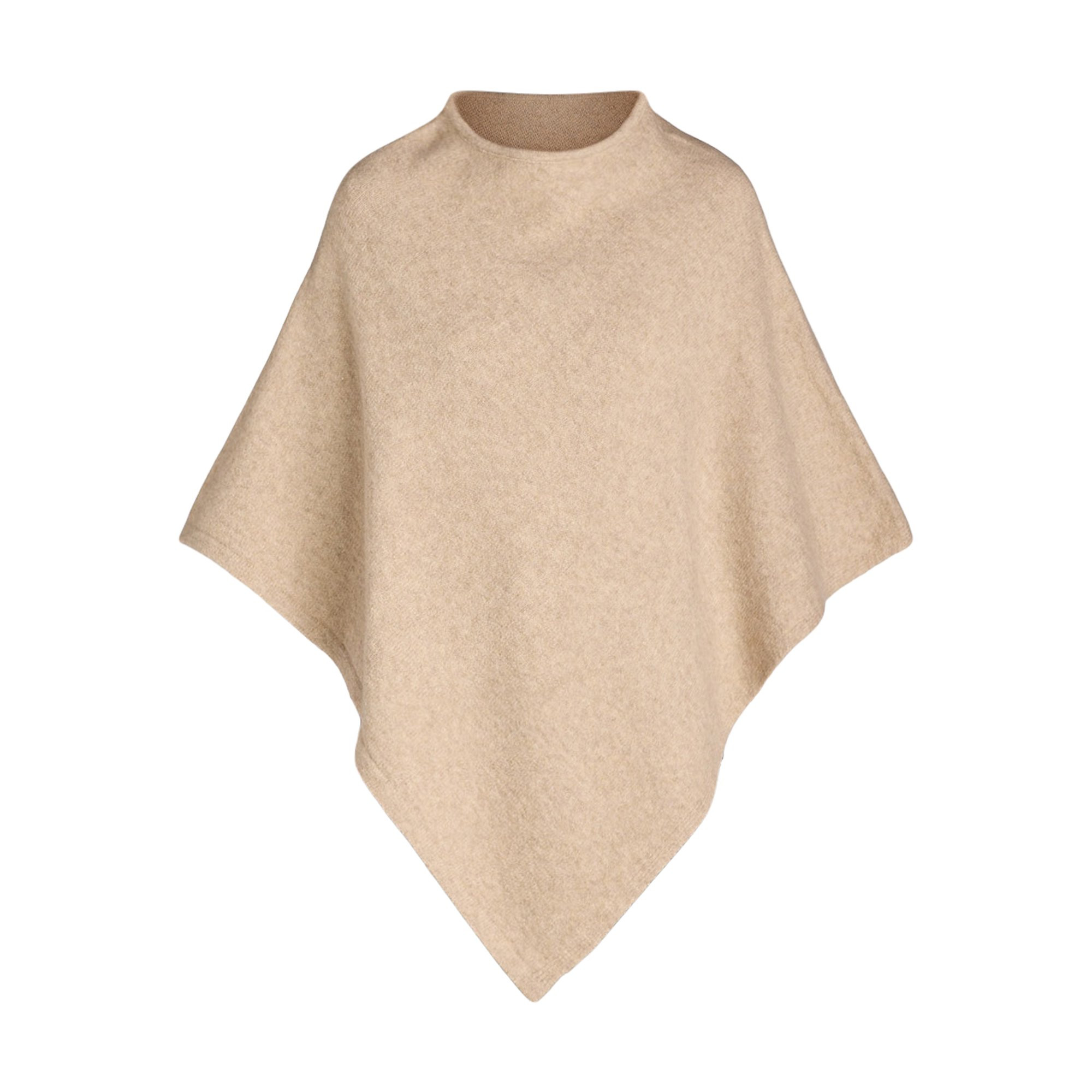 Time and Tru Women's Knit Fashion Poncho, L/XL, Oatmeal | Walmart (US)