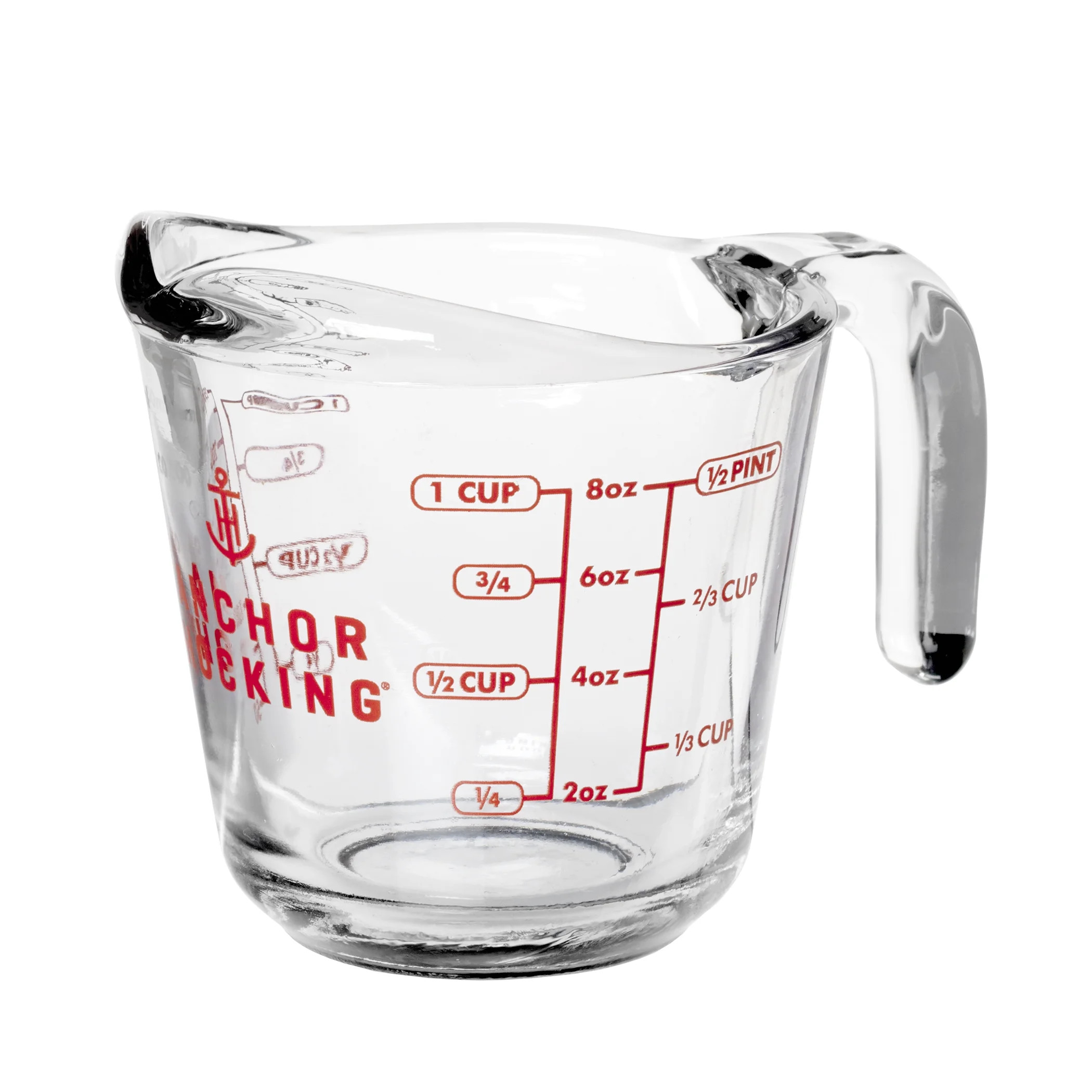 Anchor Hocking Glass Measuring Cup, 1 cup (8oz) | Walmart (US)