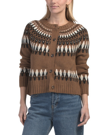 Fair Isle Cardigan | TJ Maxx