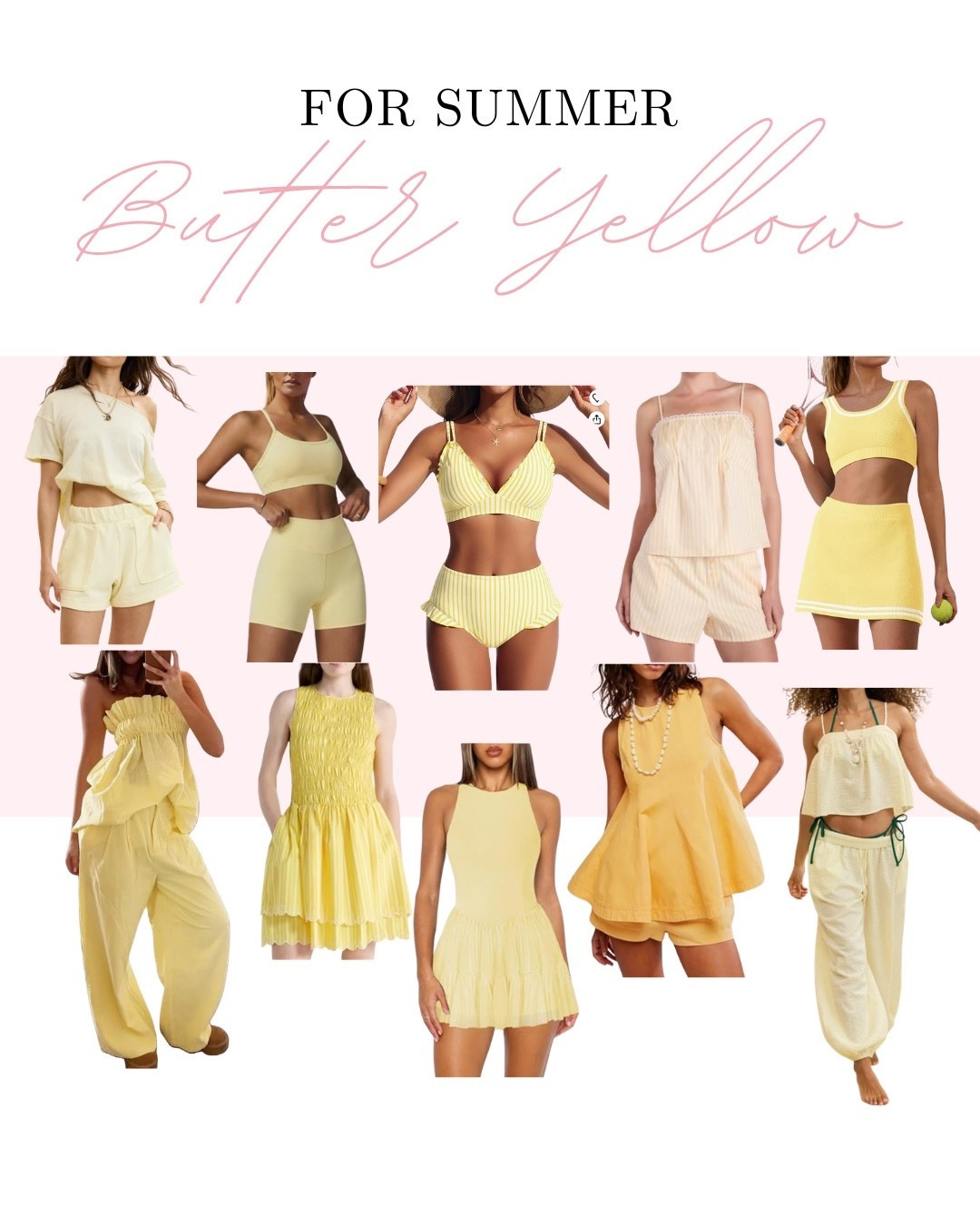 Serving sunshine in butter yellow ☀️✨Soft, sunny, and oh-so-pretty 💛

#LTKSeasonal #LTKMidsize
