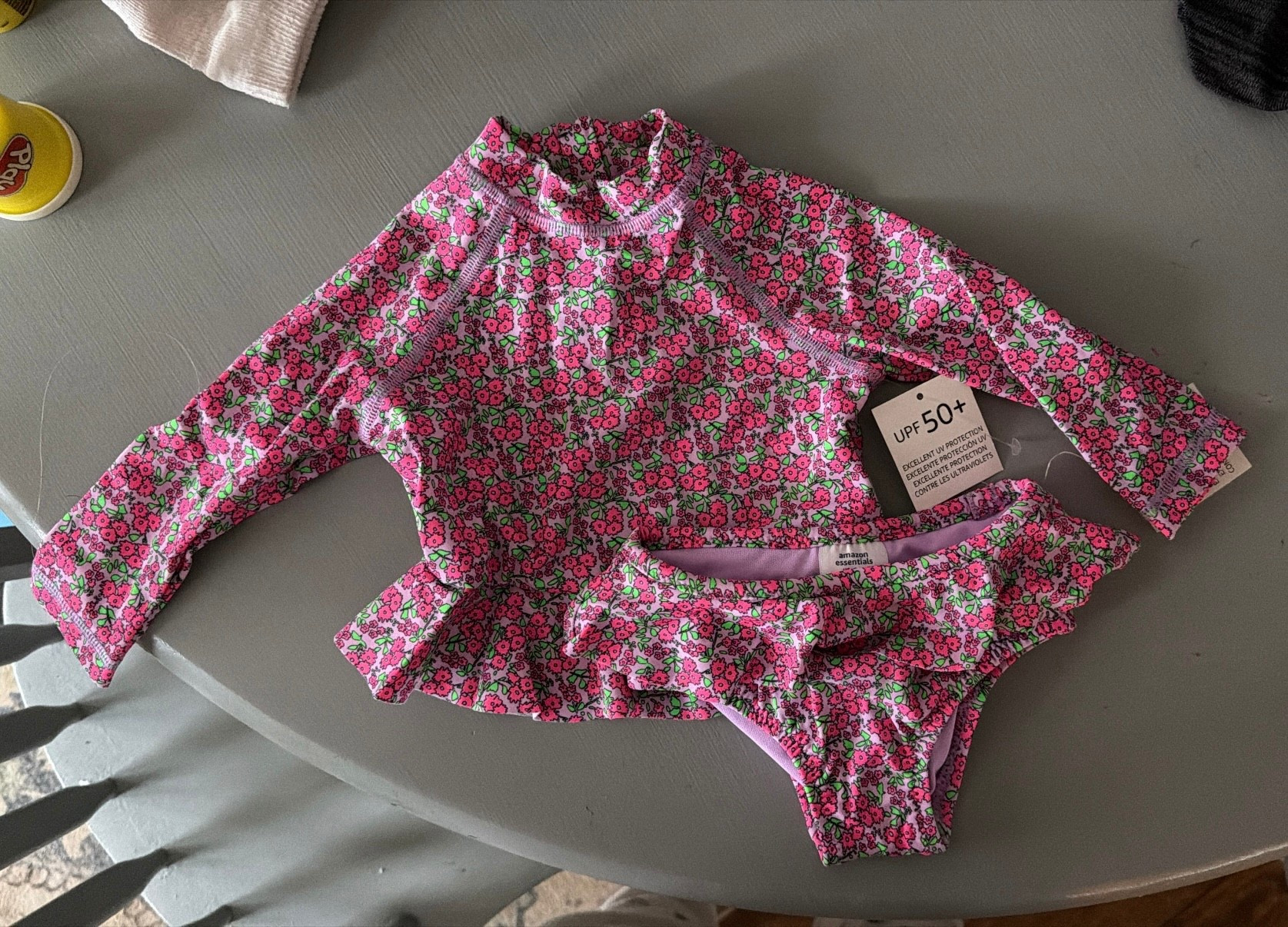 It may be the middle of the winter but my mini still needs a bathing suit for the water park this weekend! And this suit was ~~~ five dollars ~~~ The cutest suit for my mermaid 🧜🏾‍♀️ 

#LTKBaby #LTKmomlife #LTKootd