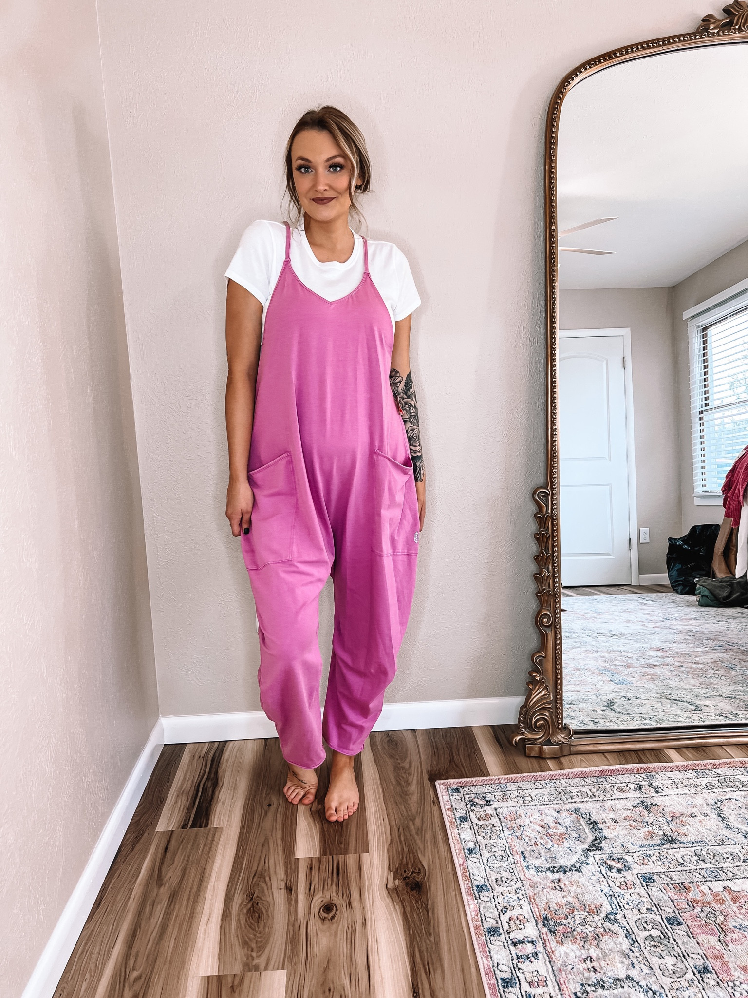 Free People Hot Shot Onesie 

Size L ☺️ this is in the color “magenta disco” 

#LTKstyletip #LTKunder100 #LTKFind