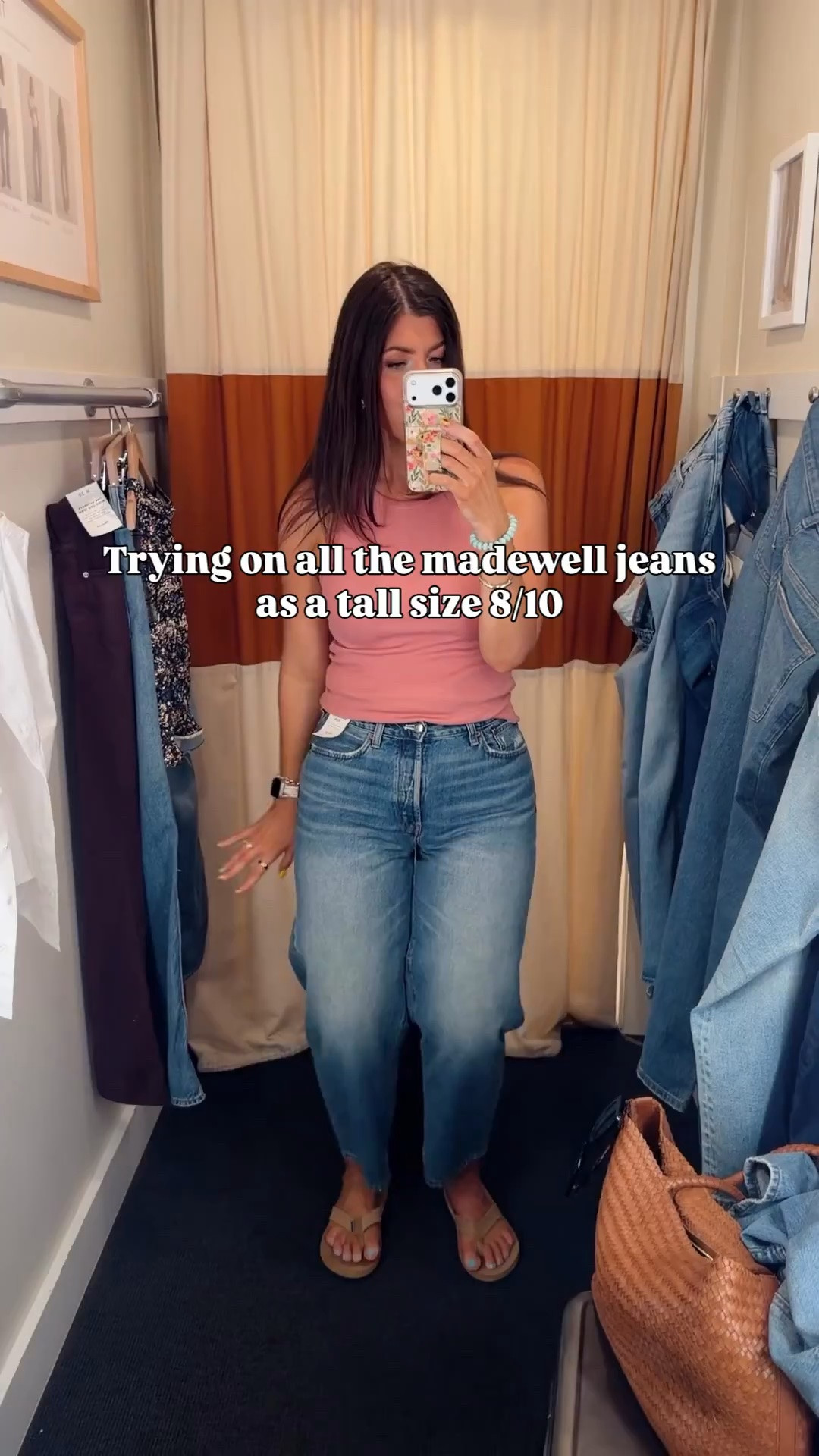Trying Madewell jeans on my size 8/10 body I typical wear an 8/29 long or tall and curvy jeans. Madewell has the most forgiving regular fits so I can toggle between those.

BOOST

#LTKxMadewell #LTKSaleAlert #LTKMidsize