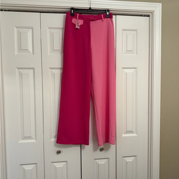 Colorblock Pink Women's Pants | Poshmark