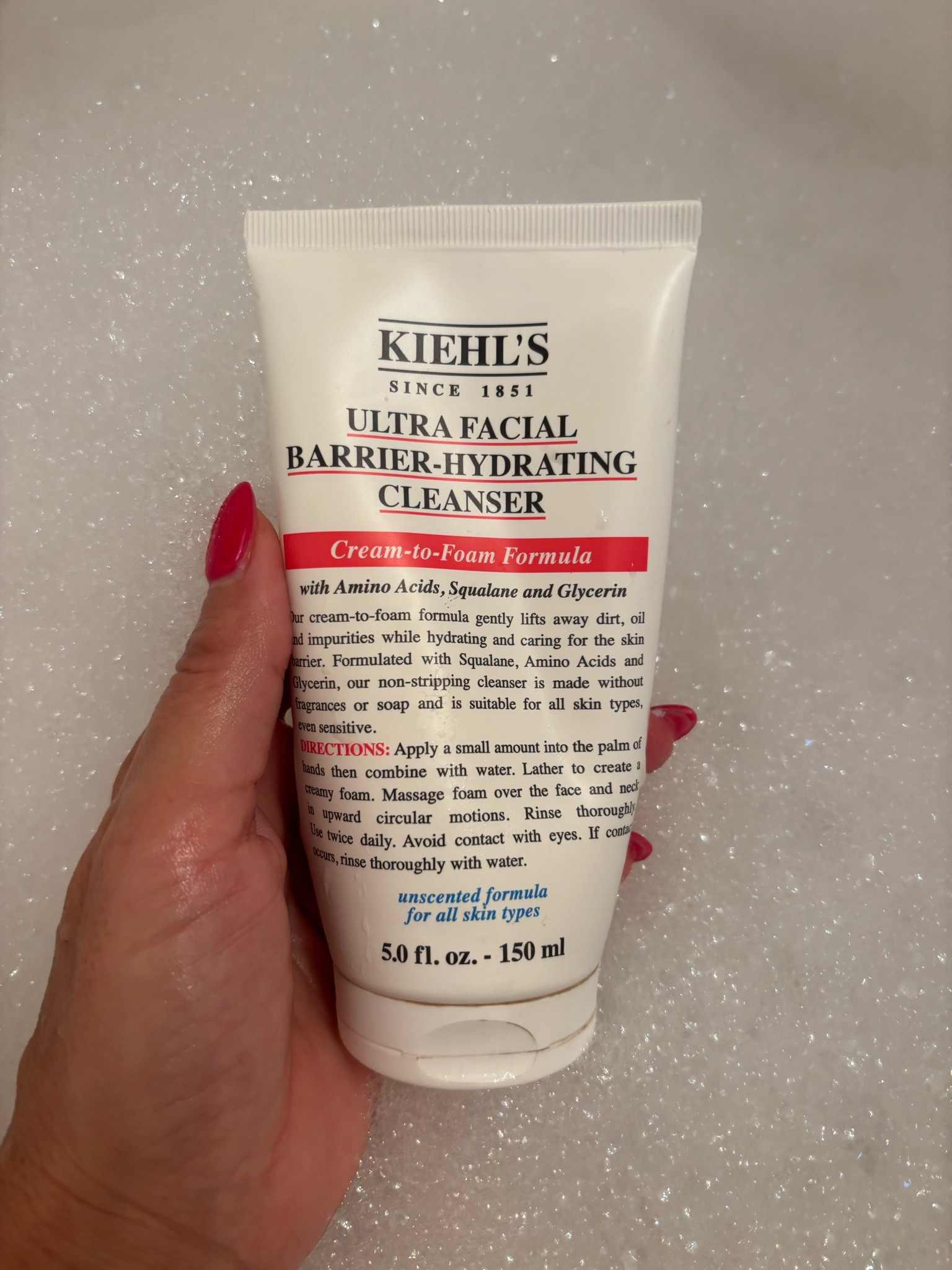 Current fave face wash
Cares for your skin barrier 

#LTKdayinmylife #LTKBeauty #LTKOver40