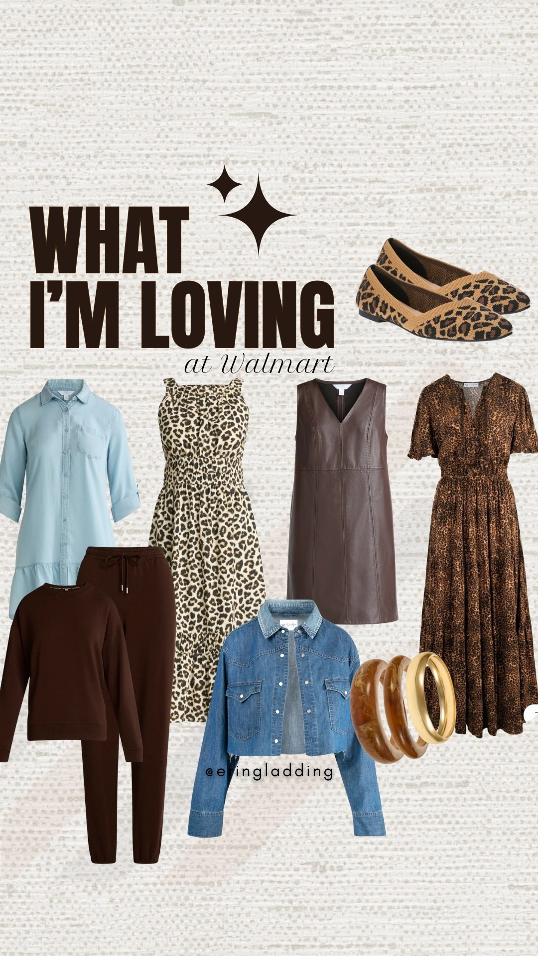 What I’m loving, Walmart Wednesday Edition. These affordable pieces are so good for now and into fall. Love that leopard, denim and chocolate brown are trending. 

#LTKSeasonal #LTKStyleTip #LTKFindsUnder50