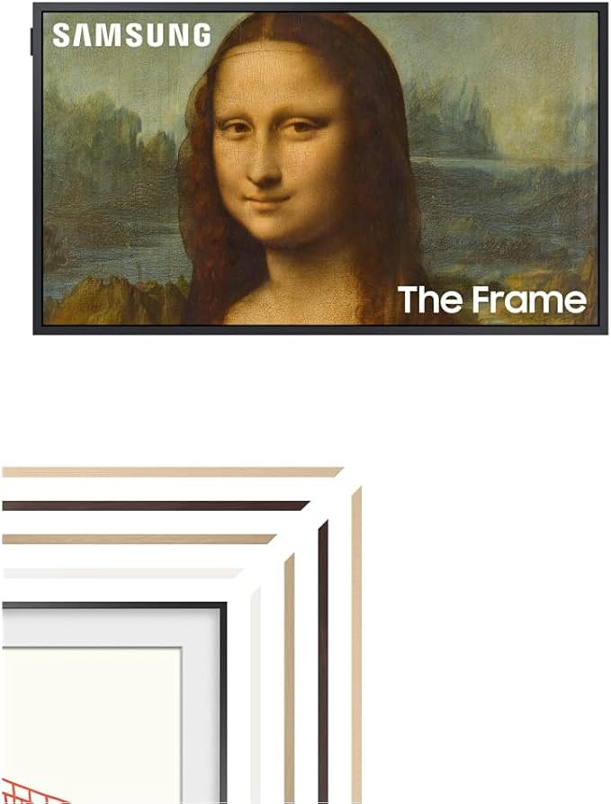 SAMSUNG 55-Inch Class QLED 4K LS03B Series The Frame Quantum HDR Smart TV & SAMSUNG 55” The Fra... | Amazon (US)