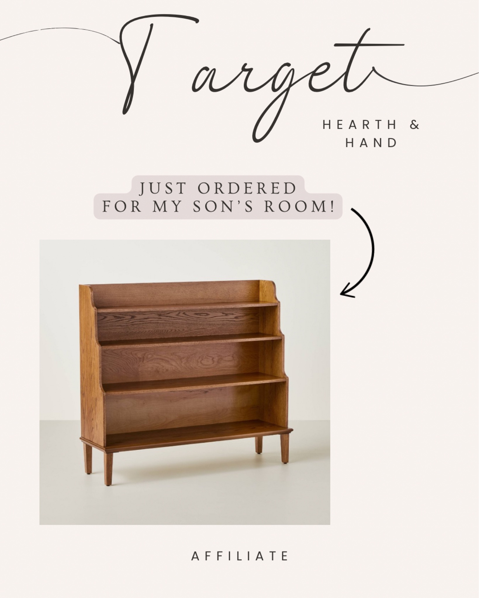 Finally back in stock! I wanted this book case from the newest Hearth & Hand release at Target for my son’s room but I haven’t been able to catch it in stock until today! Got one ordered! 🎉 We plan to use it for Lego sets and displaying his cars/trucks! 

#LTKHome #LTKKids #LTKFamily