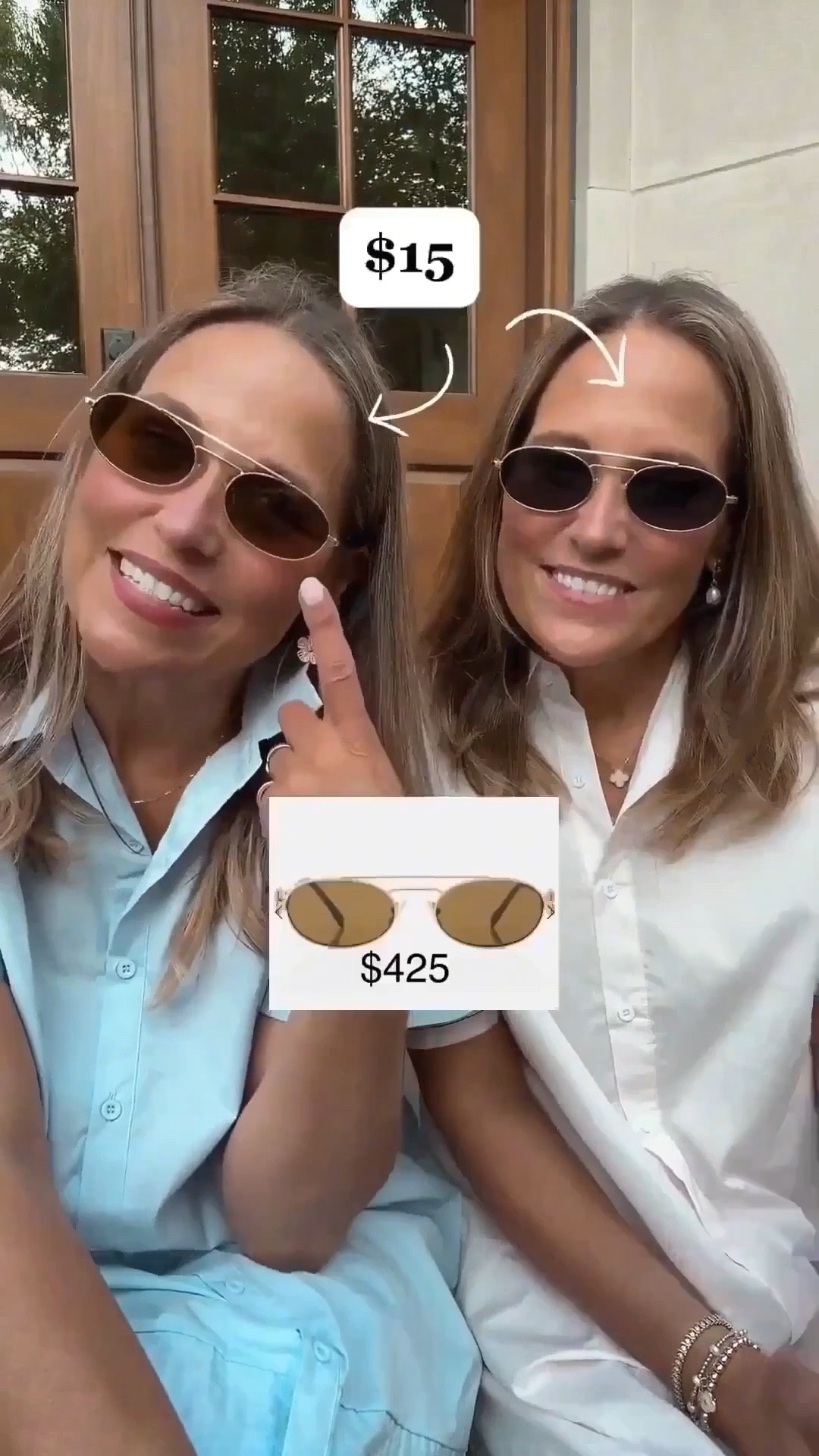 Identical twins but not on an identical budget! Spring break is around the corner and sometimes you want to take items you won’t fear losing! Well don’t worry because we found amazing sunglassses for a low price that give that designer look!

#LTKgrwm #LTKdayinmylife #LTKootd