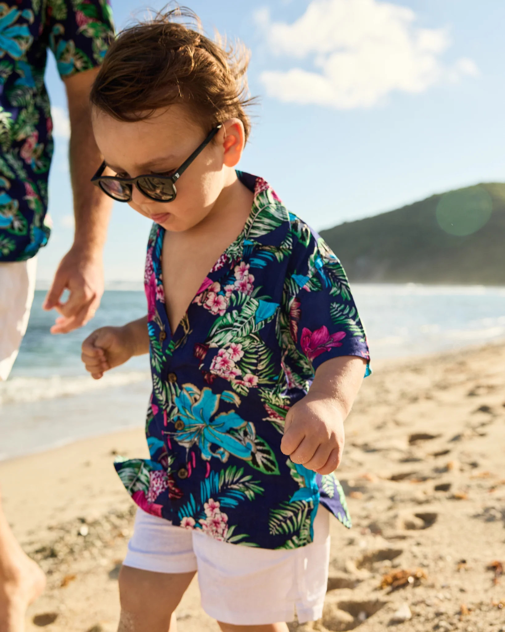 The Flower Hour - Boys Hawaiian Shirt | Kenny Flowers