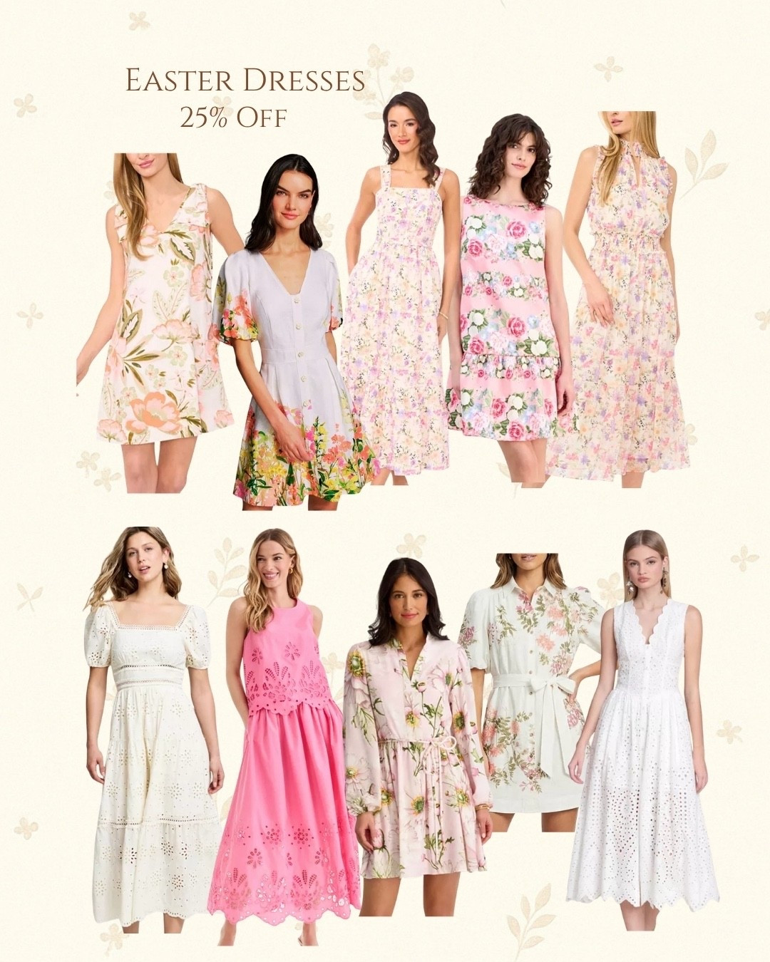 Beautiful Easter dresses 25% off! 🩷

#LTKSaleAlert #LTKWedding #LTKWorkwear