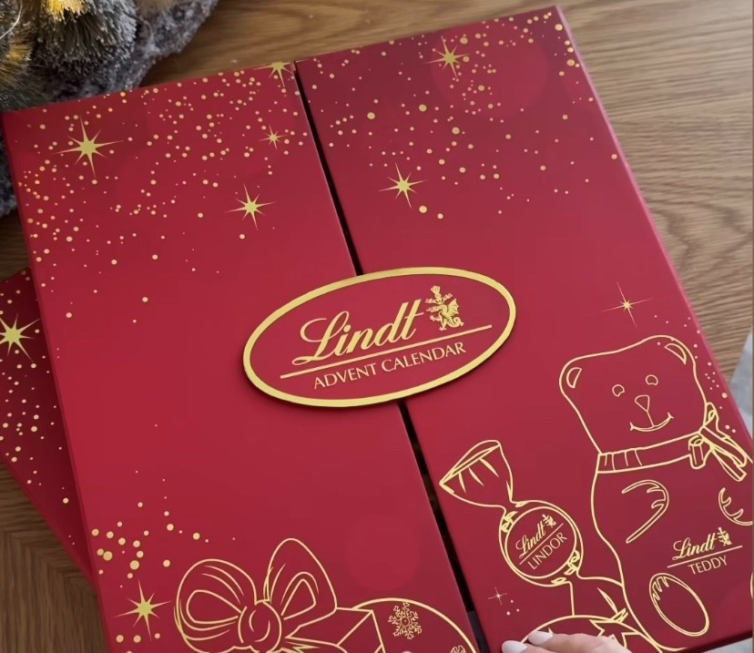 Lindt Christmas Teddy Bear Chocolate Candy Advent Calendar 🍫🎄