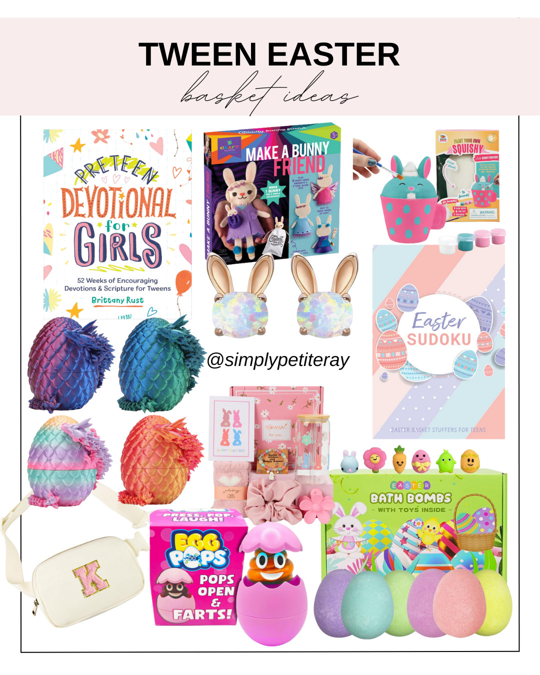 🐰💜 Easter baskets aren’t just for little kids! I’ve rounded up the best finds for tweens—fun, cute, and totally age-appropriate. These picks make Easter extra special! 🌸✨ Tap to shop.

#EasterBasketIdeas #TweenGifts #SpringSurprises 

 #LTKSeasonal