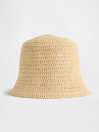 Straw Bucket Hat | Gap (US)