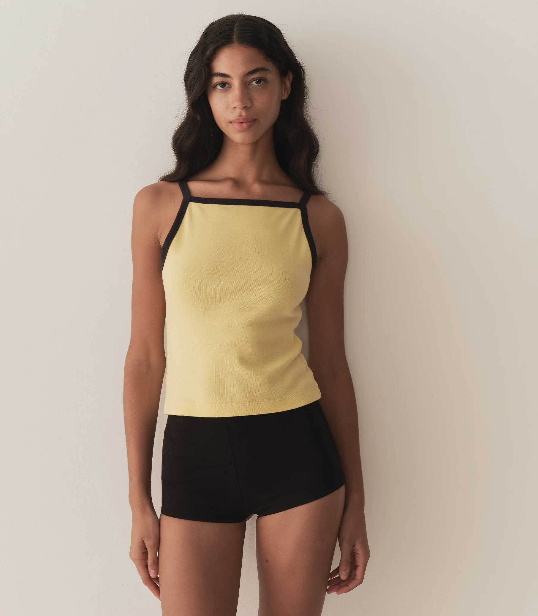 Angie Ringer Tank - Wild Honeysuckle | DÔEN | DOEN